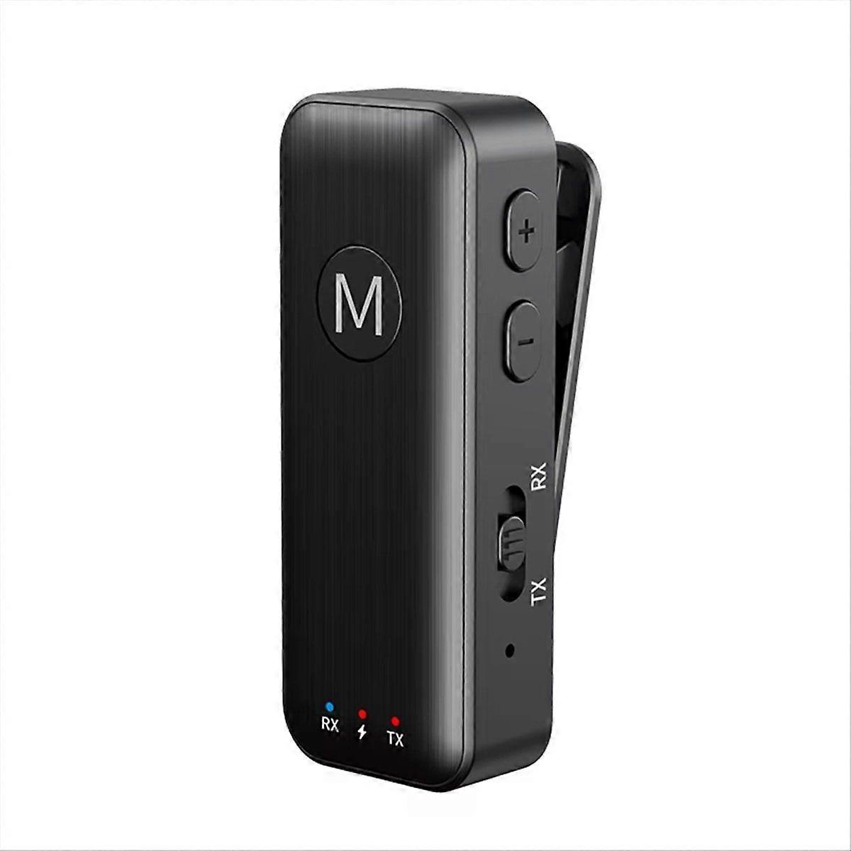 Bluetooth 5.3 Audio Transmitter Receiver Wireless 3.5mm Aux Audio Adapter Bluetooth Transmitter for