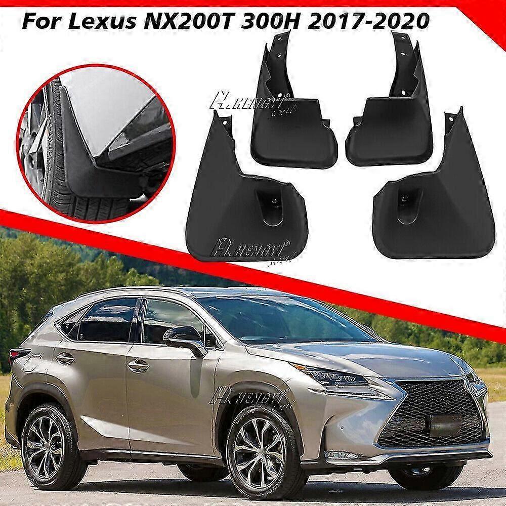 Exquisite 4pcs  Mud Flaps Splash Guards Mudguard Fender for Lexus NX200T 300H 2017-2020