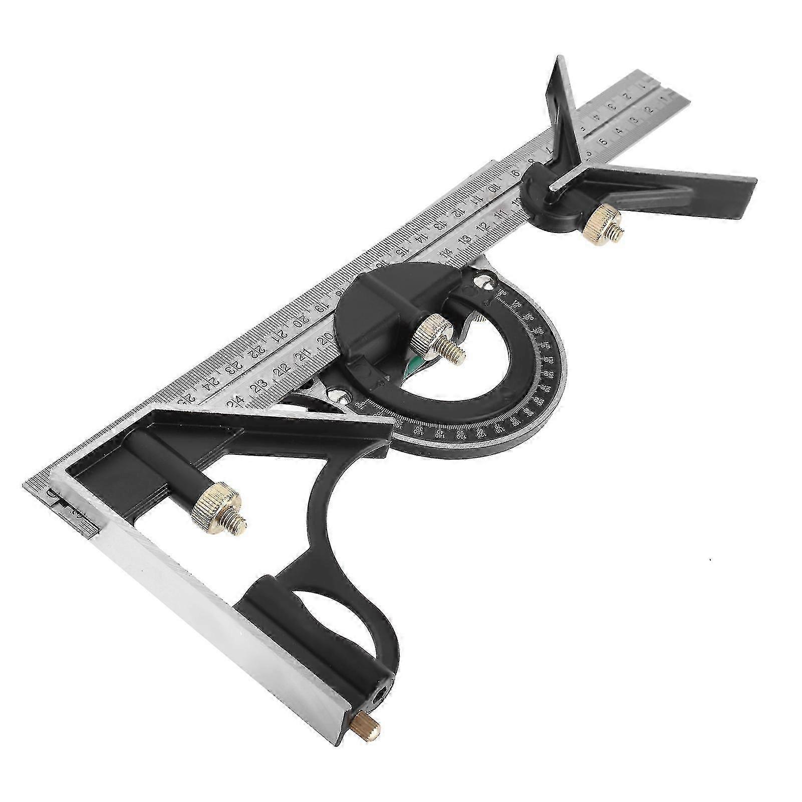 300mm Stainless Steel MultiFunctional Protractor Combination Square Angle Ruler