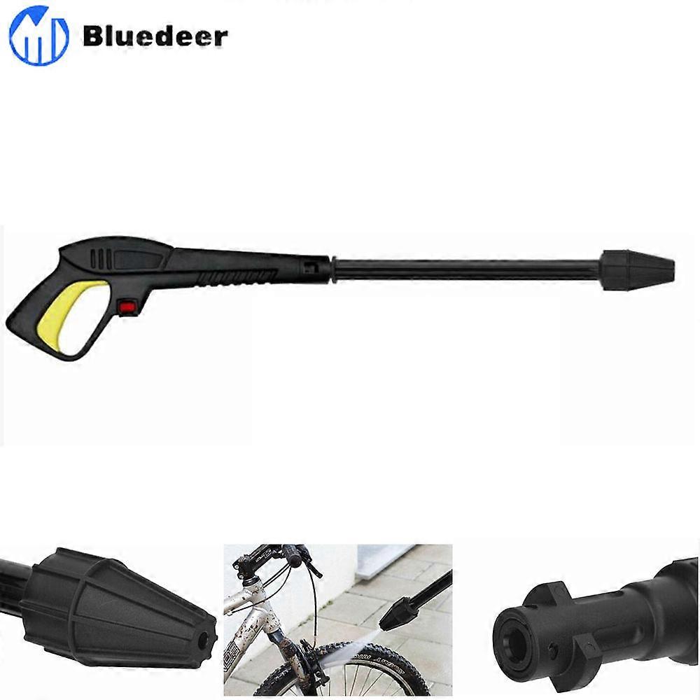 High-pressure water gun with variable jet lance and rotating lance, compatible with Lavor high-pressure cleaners