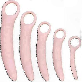 5-pack siliconen bekkenbodemspreider set voor vrouwen, spiertrainer en stimulator voor bekkengezondheid, comfortabel en duurzaam ontwerp voor krachttraining