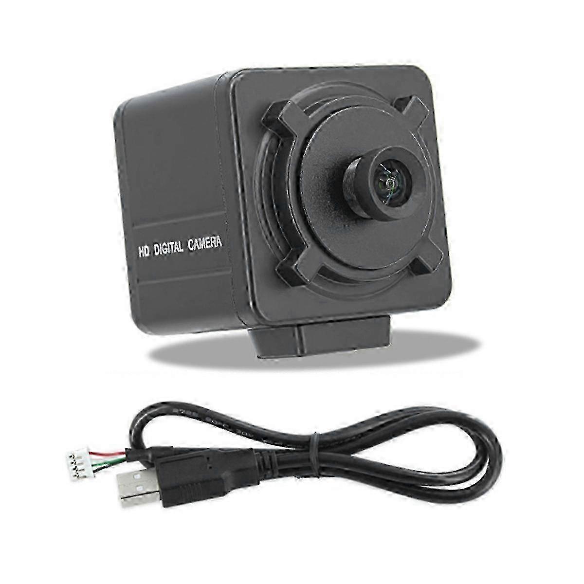 90 Degree Camera Module with Housing Bracket: 12MP IMX586 Sensor, USB Connectivity, Manual Focus, Driver Manual Included