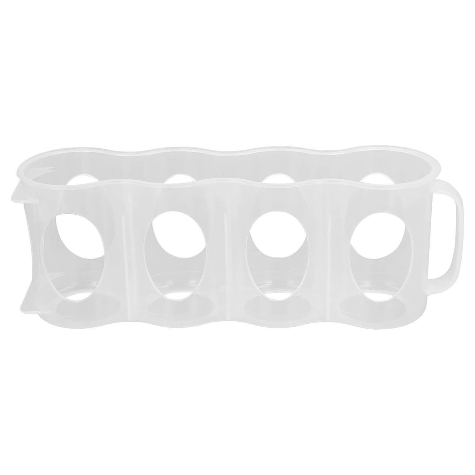 Can Storage Box Transparent Reusable Can Drink Storage Holder Organizer with Handle for