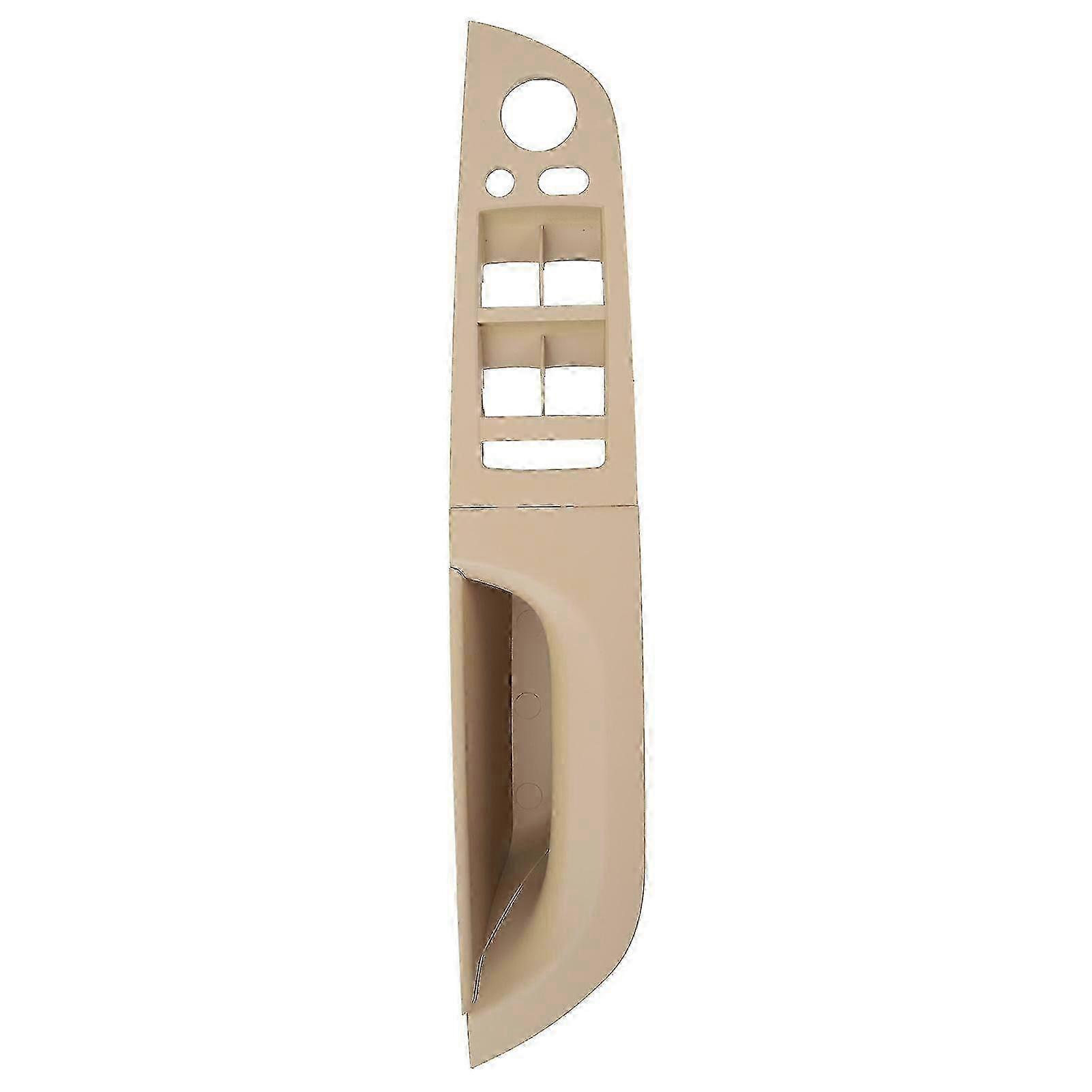 Window Switch Armrest Panel for Driver Side Door Inner Panel Suitable for 3 Series E90 Sedan LCI 2009 to 2011 Beige
