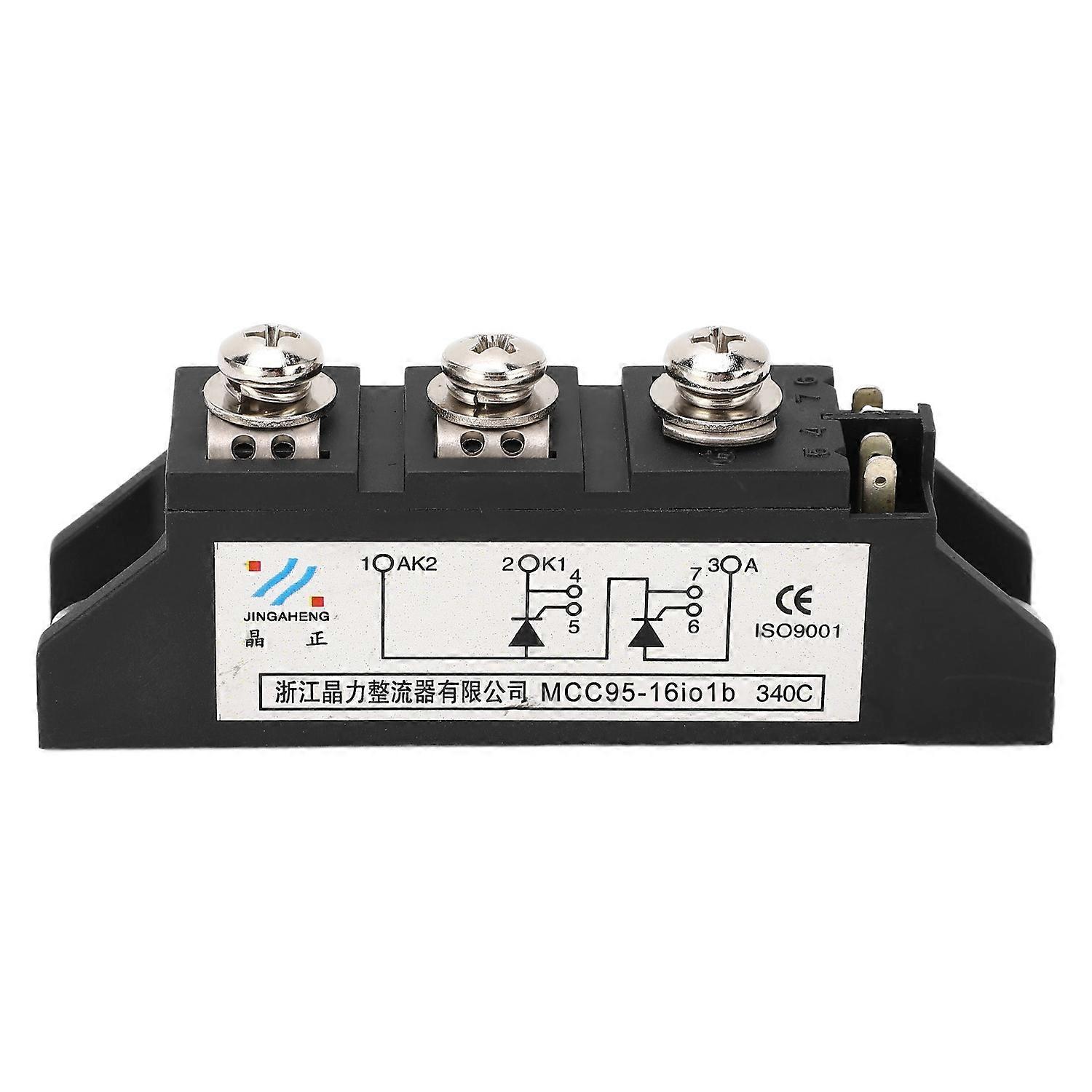 Rectifier Diode Thyristor Module Low Noise ABS Red Copper Silicon Controlled Rectifier Diode Module 
