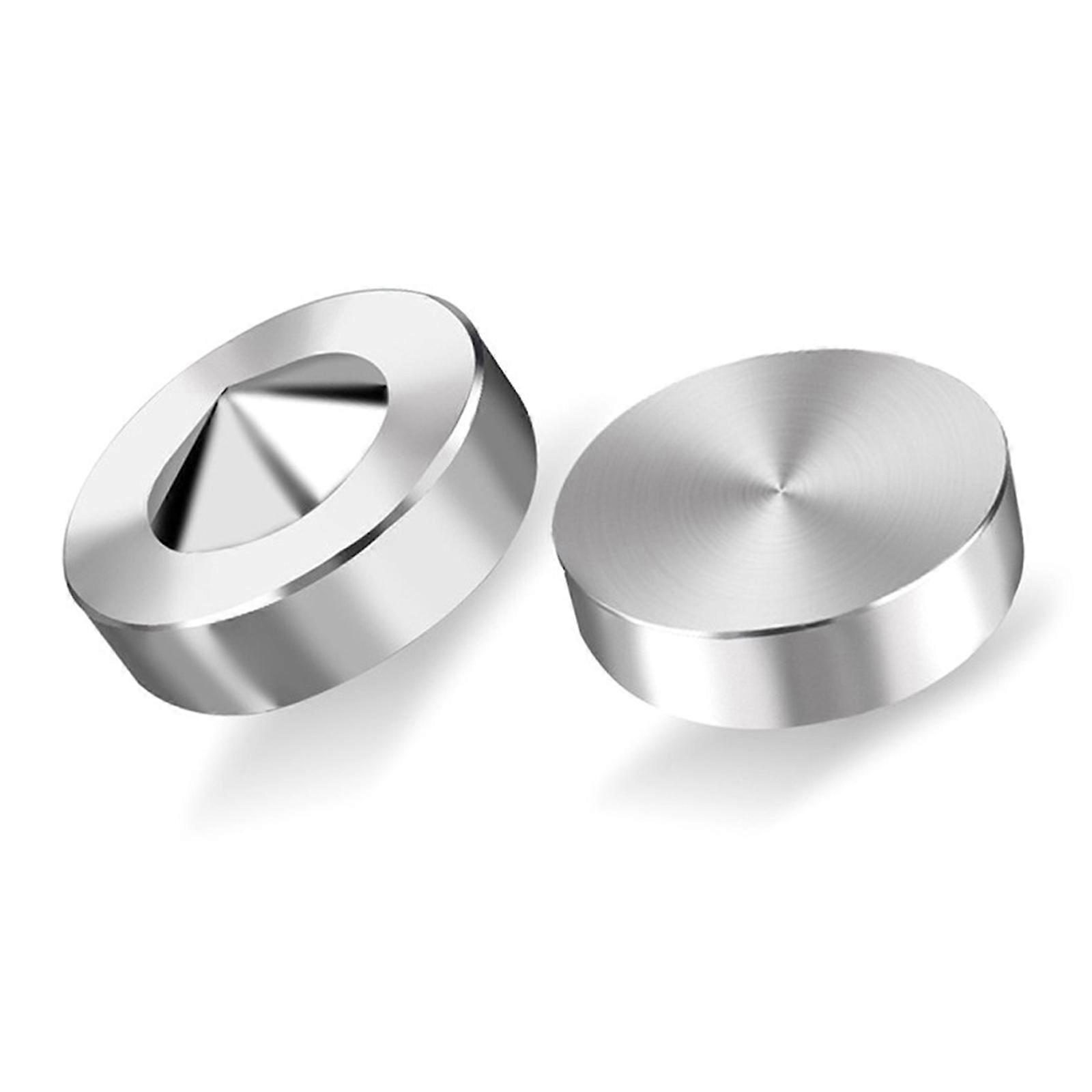 スチールスピーカースパイクコーンフットアイソレーションパッドオーディオ機器ショックアブソーバーフィート音響明瞭度マルチカラーの向上