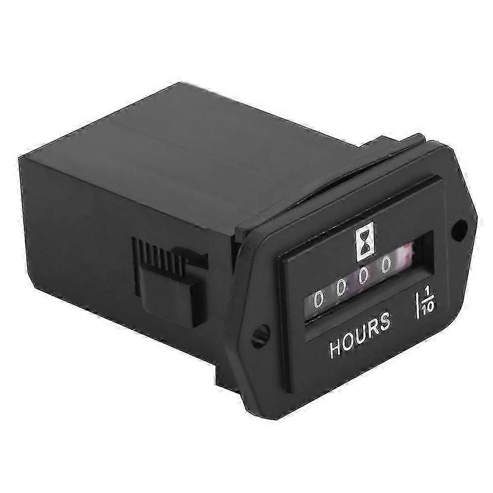 Mechanical Rectangle Hour Meter Hour Meter Hour Meter for Diesel Generator Small Engine Boat Motocross Engine Tractor Truck~31888