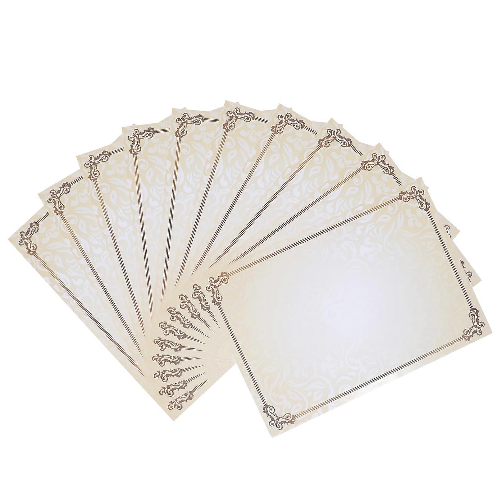 Certificate Papers Award Paper for Diploma Printing 50Pcs