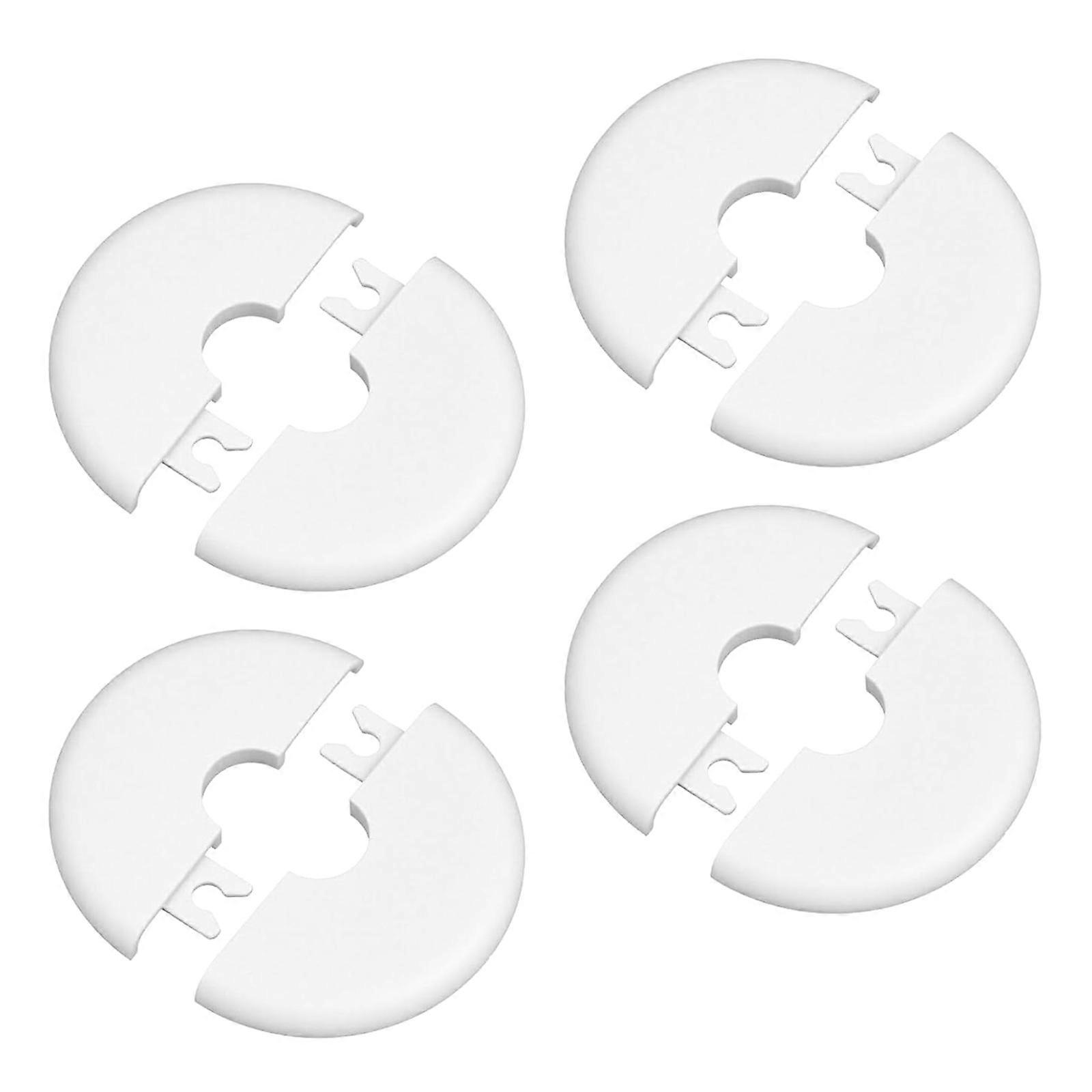 Multiple Purpose Wall Protector Caps Plastic Attaches Design with Strong Adhesive Conceals Pipe Holes Effectively for Home Multicolor