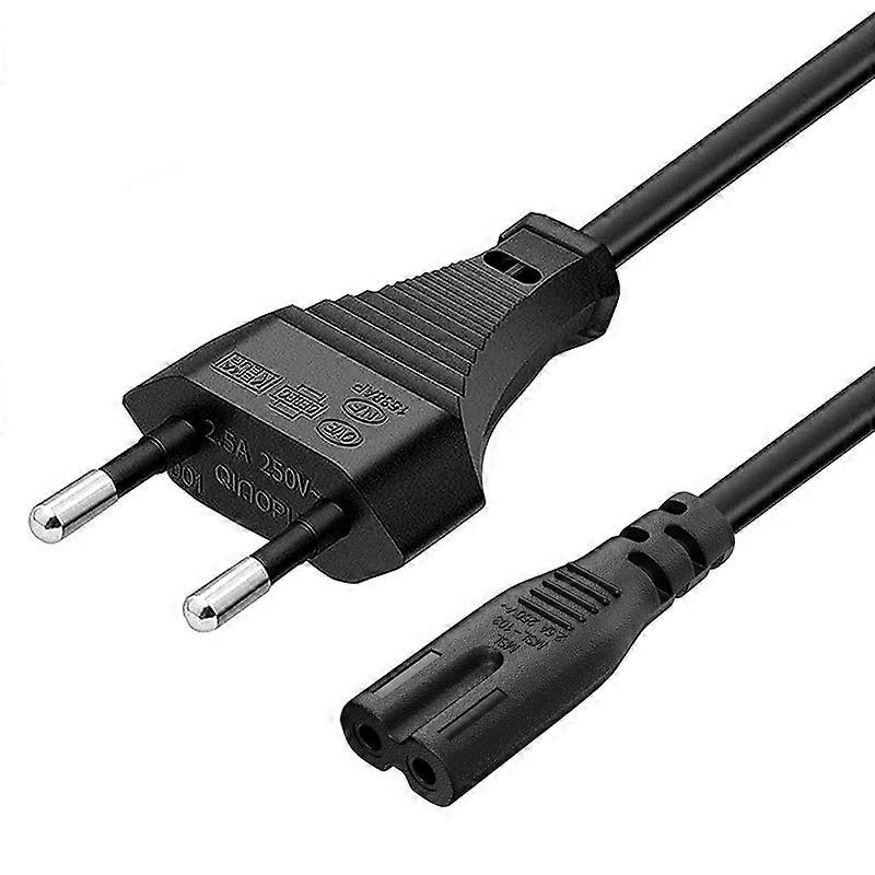 2 Prong Style EU Notebook AC Power Cord