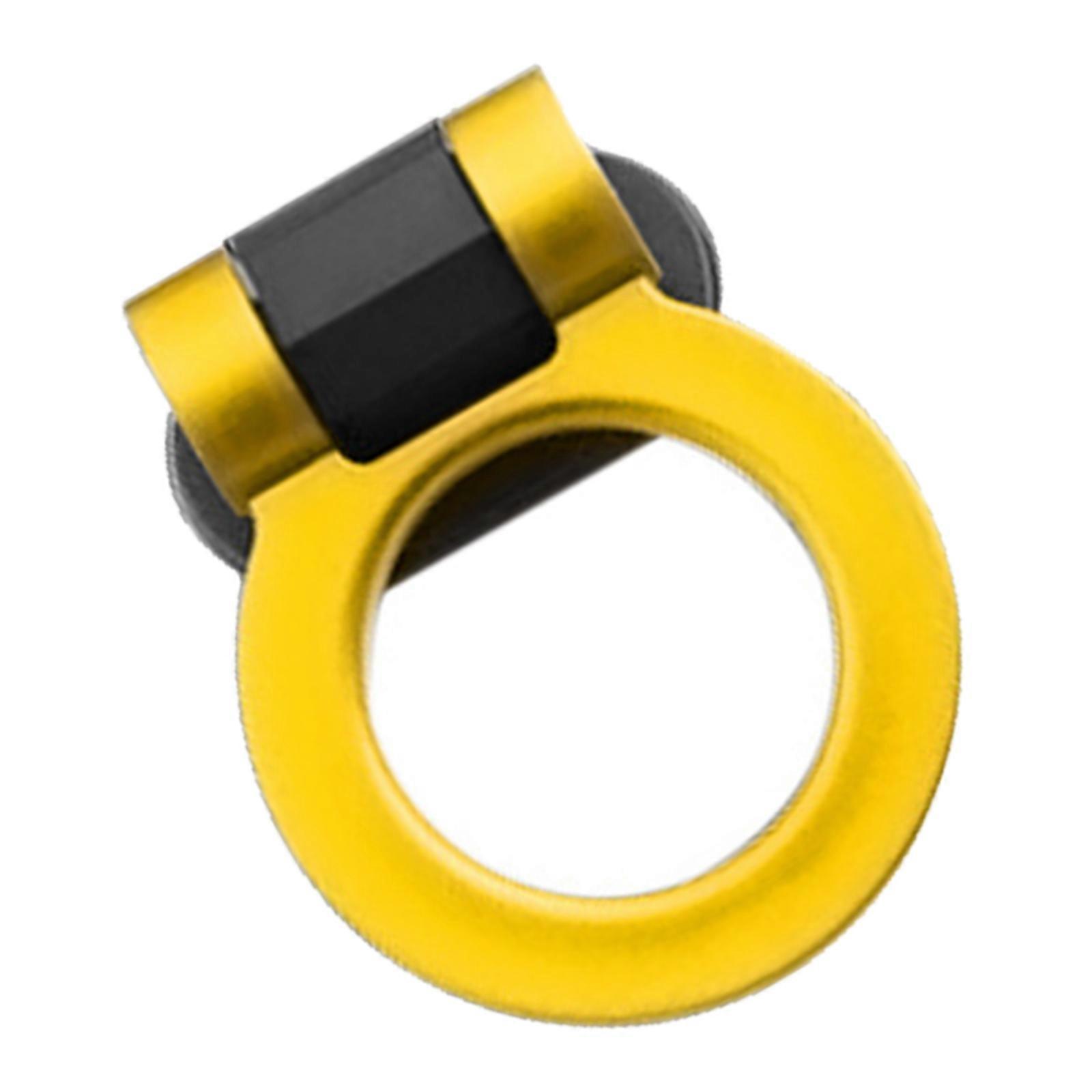 High Strengths ABS Tow Hook Front Bumper Mounted Impact Resistant Secure Attachment For Multiple Vehicles Multicolor