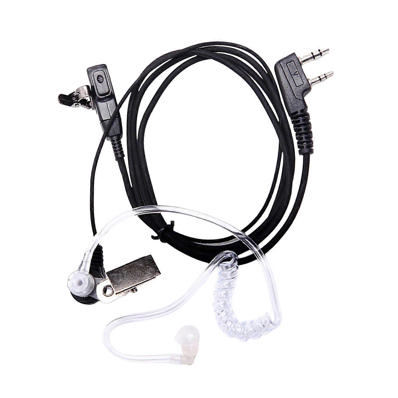 Professional Communication Earpiece With Air Transmission Tube Tall Impedance Sound And Secure Mounting For Busy Workplaces Multicolor