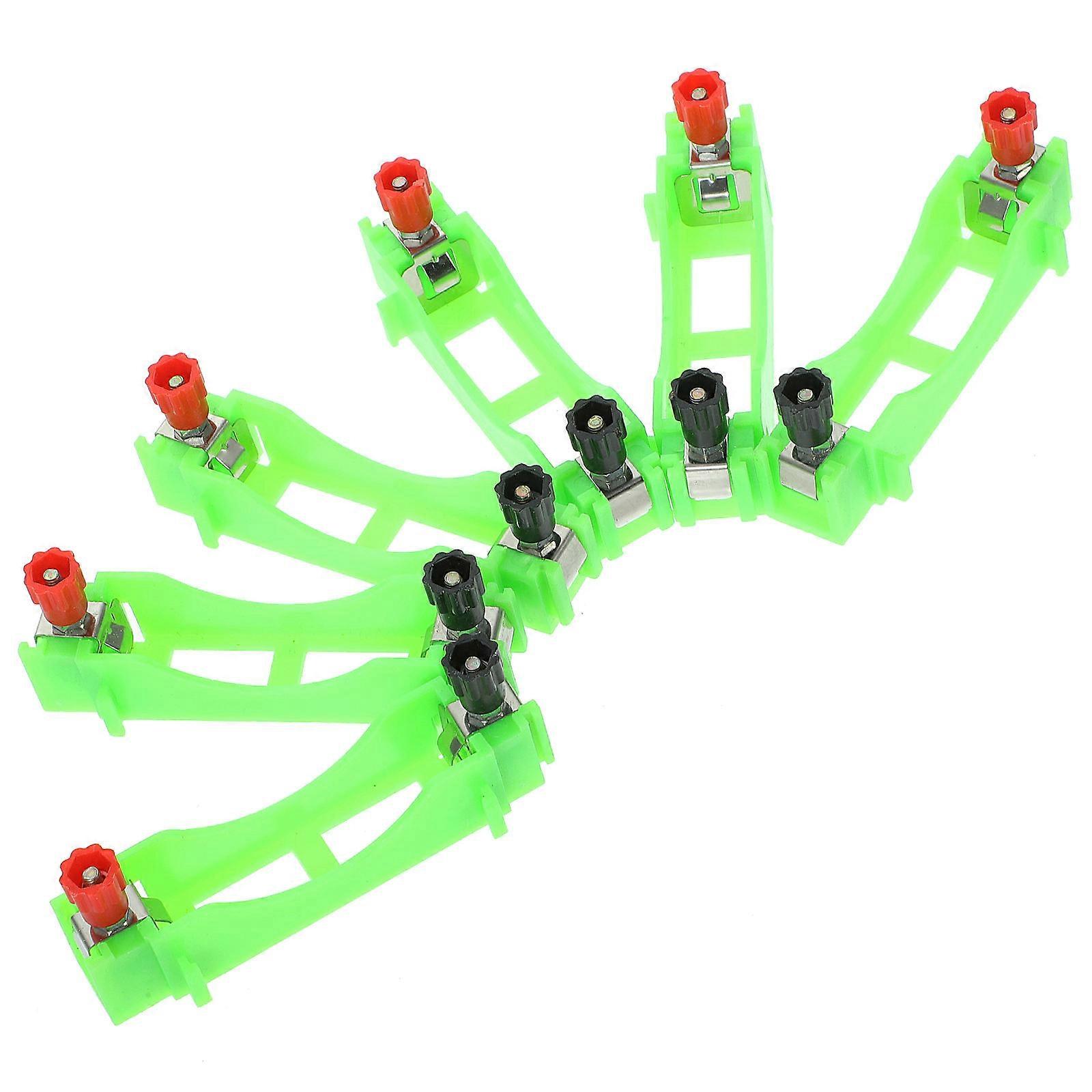 Electric Battery Holder Physics Labs Battery Case for School 6Pcs