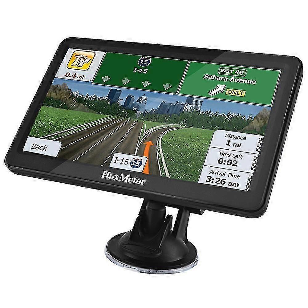 5'sat Nav For Car Truck,with Lifetime Free Updates Satellite Navigation, 8g 126m Voice Broadcast And Speed Camera Warning