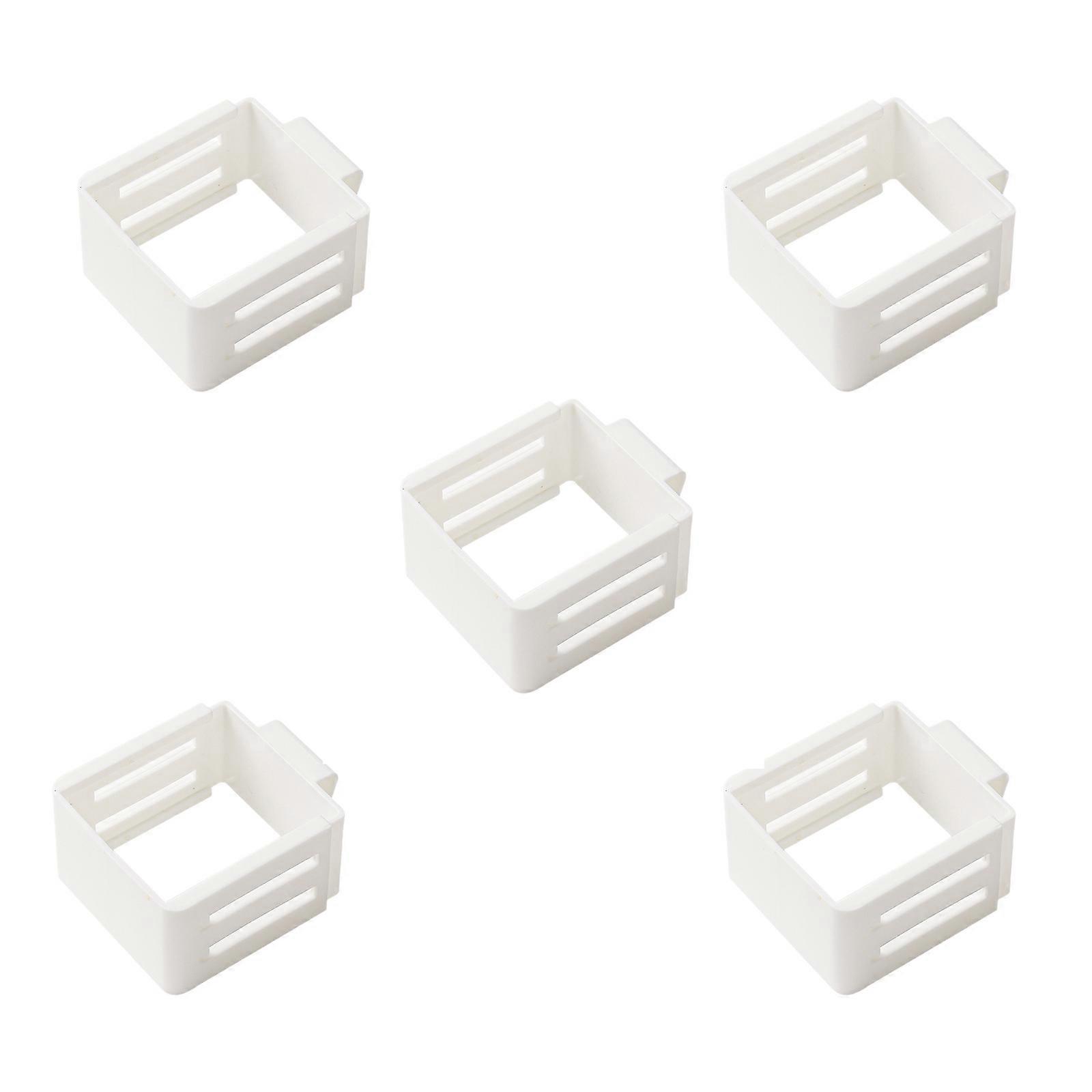 Adjustable Refrigerator Organizer For Food And Snacks Space Saving Expandable Storage Box For Kitchen Cabinet Multicolor