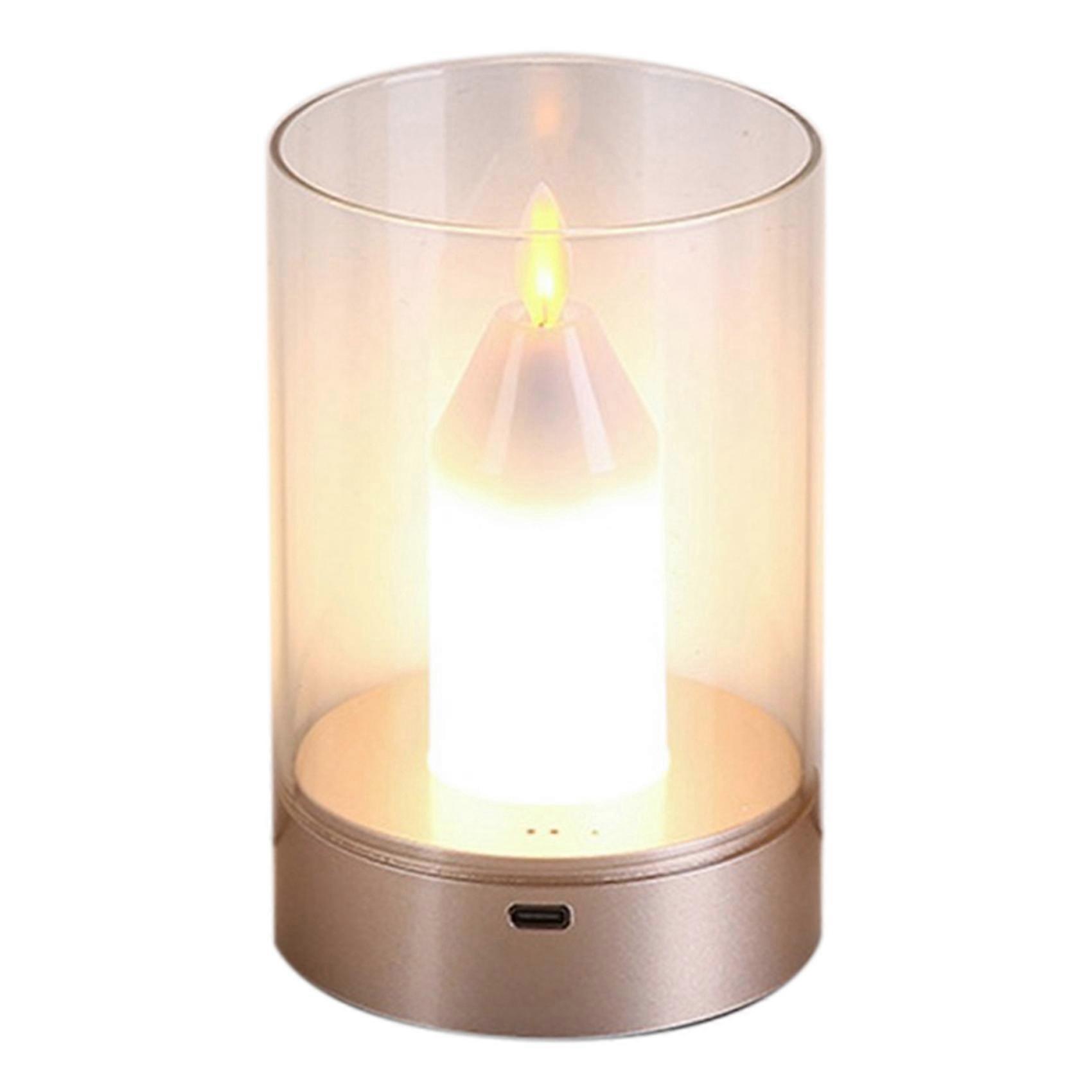 Candlelight Atmosphere Motion Sensor Manual Scanning LED Night Light