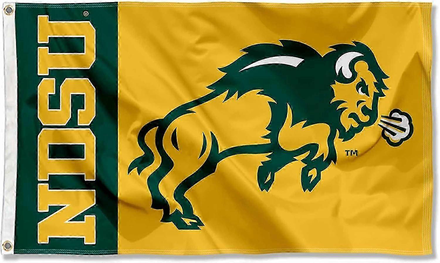 NDSU Bison Logo Flag Mode A-3459
