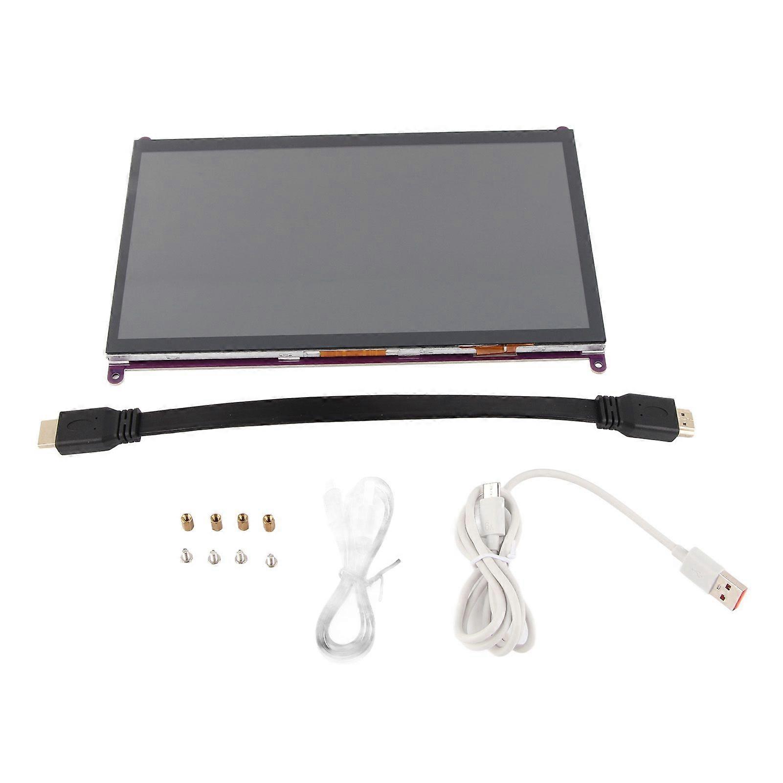 Display Screen for Raspberry Pi HD 1024 X 600 10in Backlight Switch with Touching Function