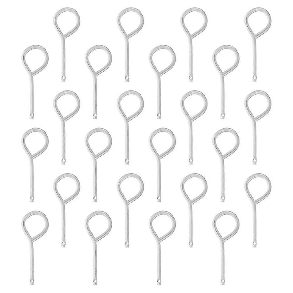 Fire Extinguisher Pin Stainless Steel Replacement Pull Pins for Fire Extinguishers 100Pcs
