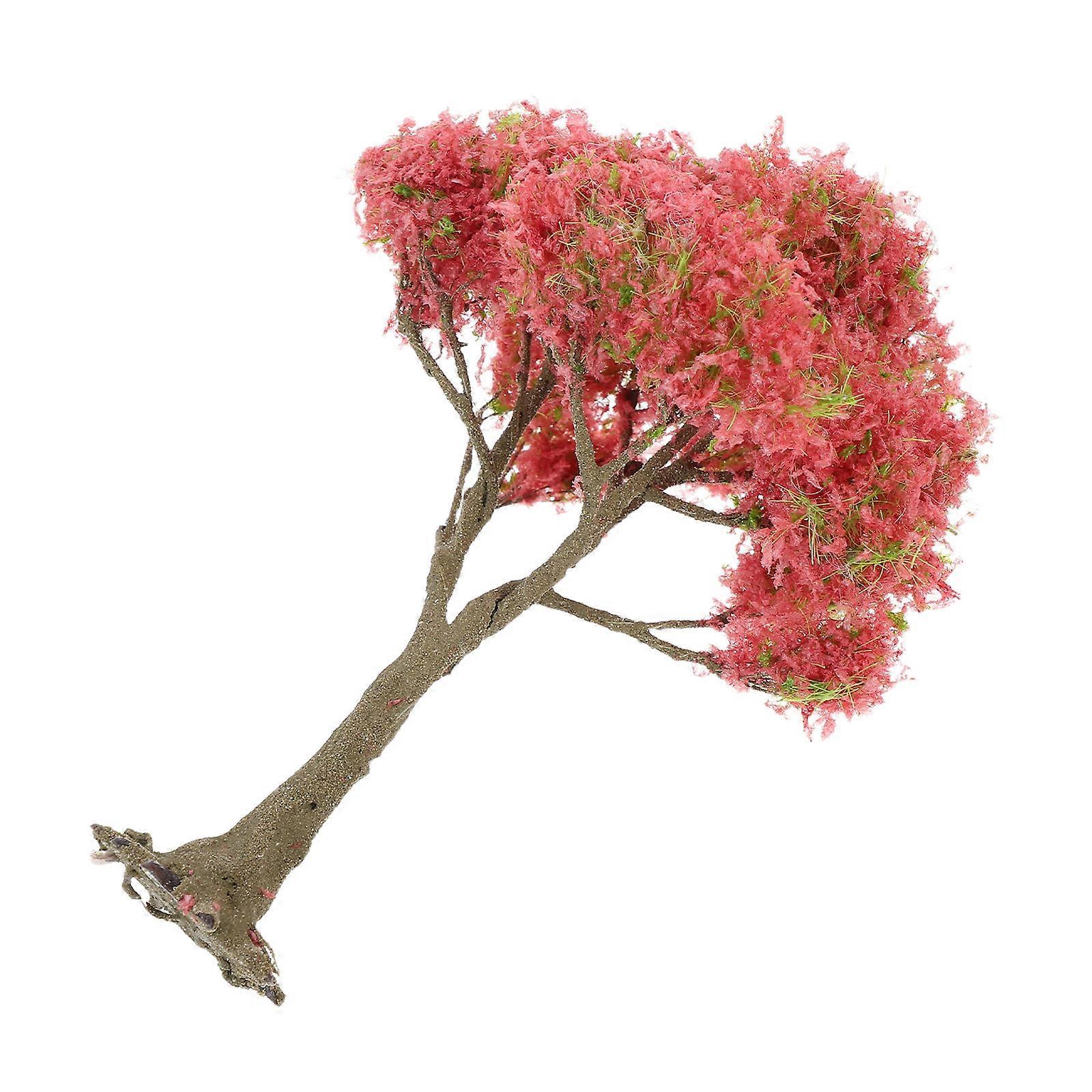 Artificial Scenery Trees Model for Decor with Miniature Landscape