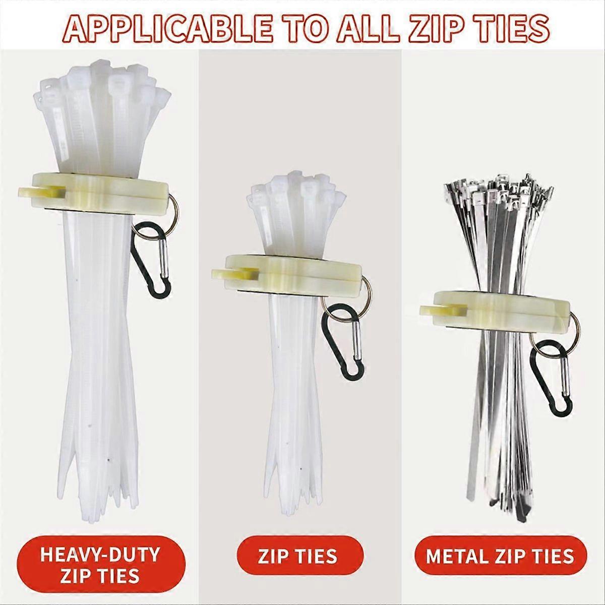 5Pcs Cable Tie Organizer, Tool Belt Tie Holder Without Tie
