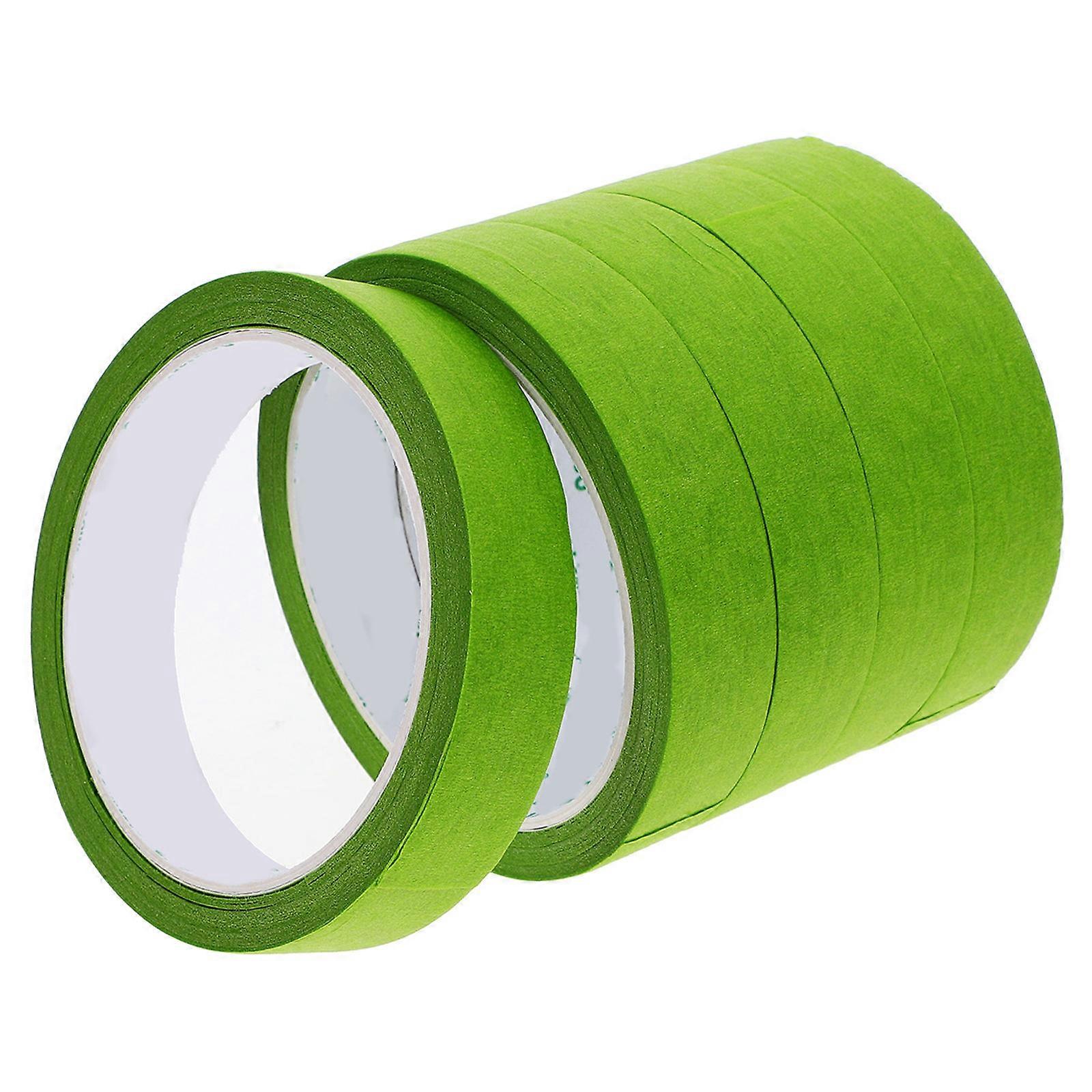 Masking Tape 5Pcs Roll Adhesive Covering Effect For Car Spraying Art Painting Used In Classroom And Home