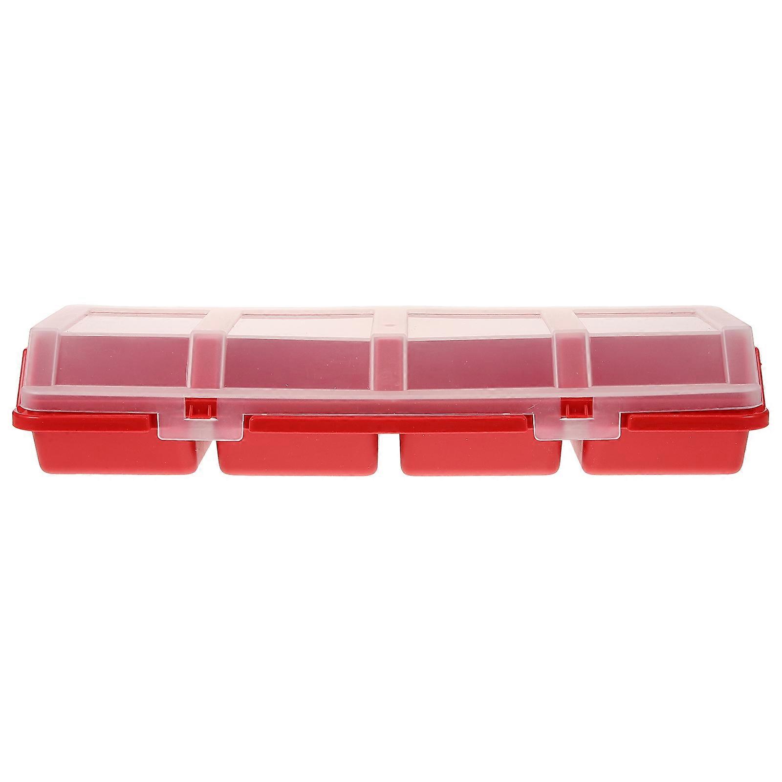 Compartment Screw Organizer Box for Storage 10Pcs Plastic Portable
