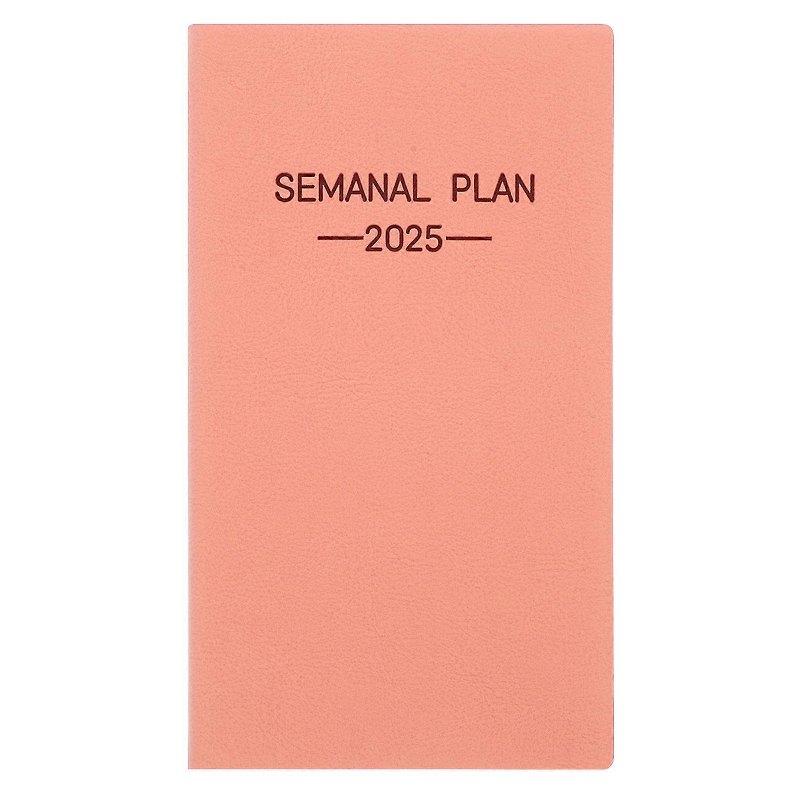 Spanish Weekly Schedule Pad Weekly Calendar Planner Daily Use Notebook