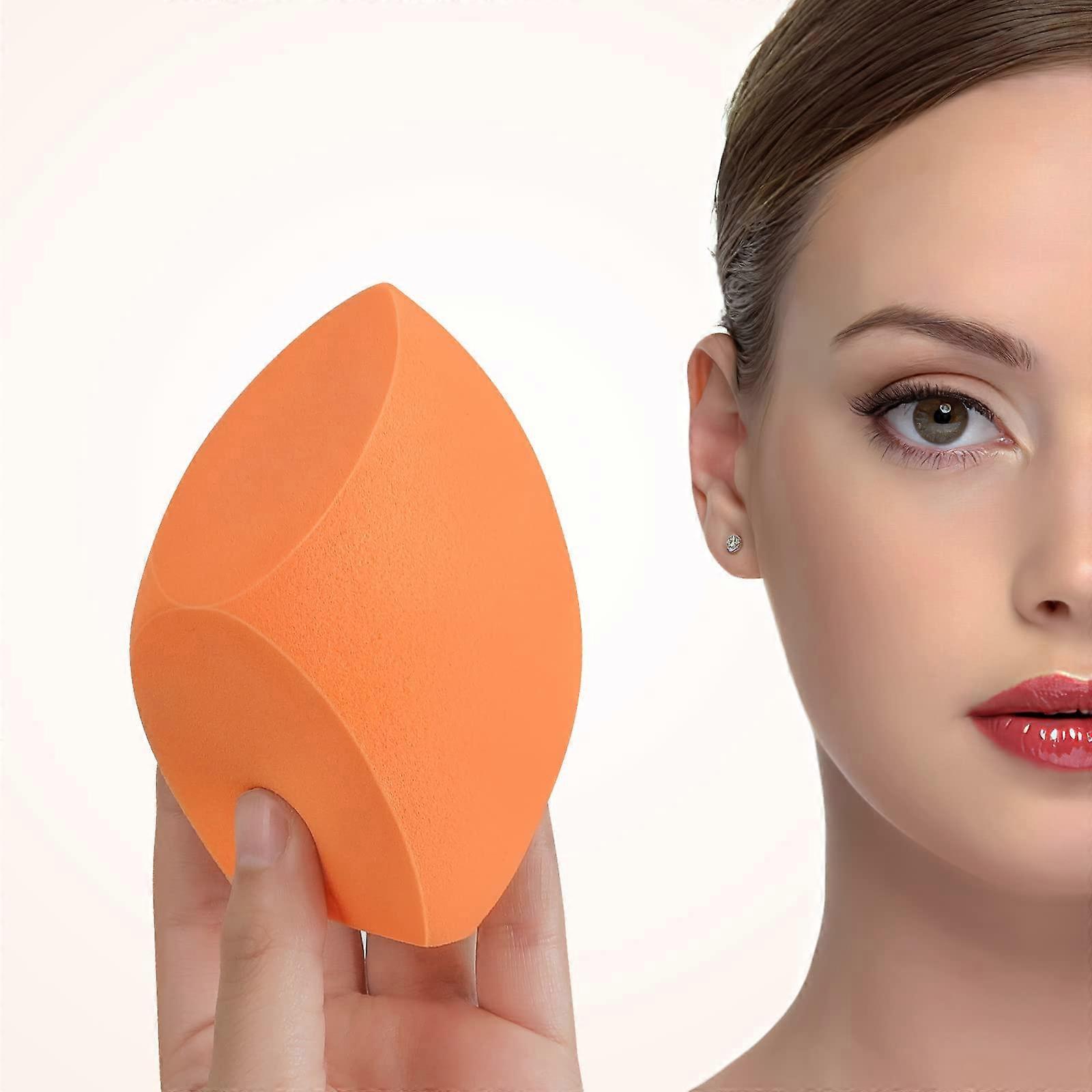 Extra Large Makeup Sponge 10cm with Holder for Face and Body, Fast Blending for Liquid and Cream