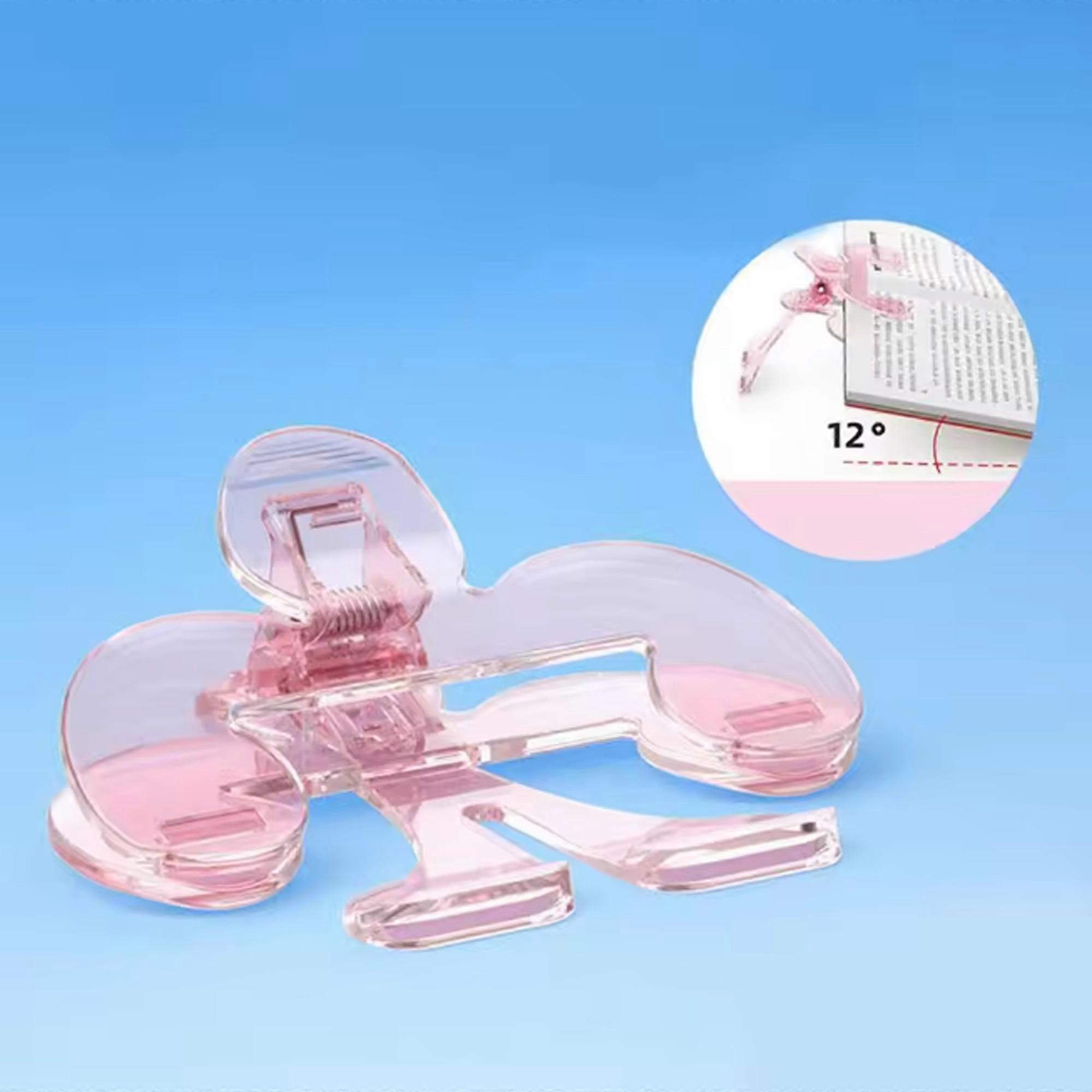 1 Piece/3 Piece Transparent Treasure Hijab Large Book Clip Note Creative Multi-Functional Book Holder Portable Book Reading Practical Anti-T