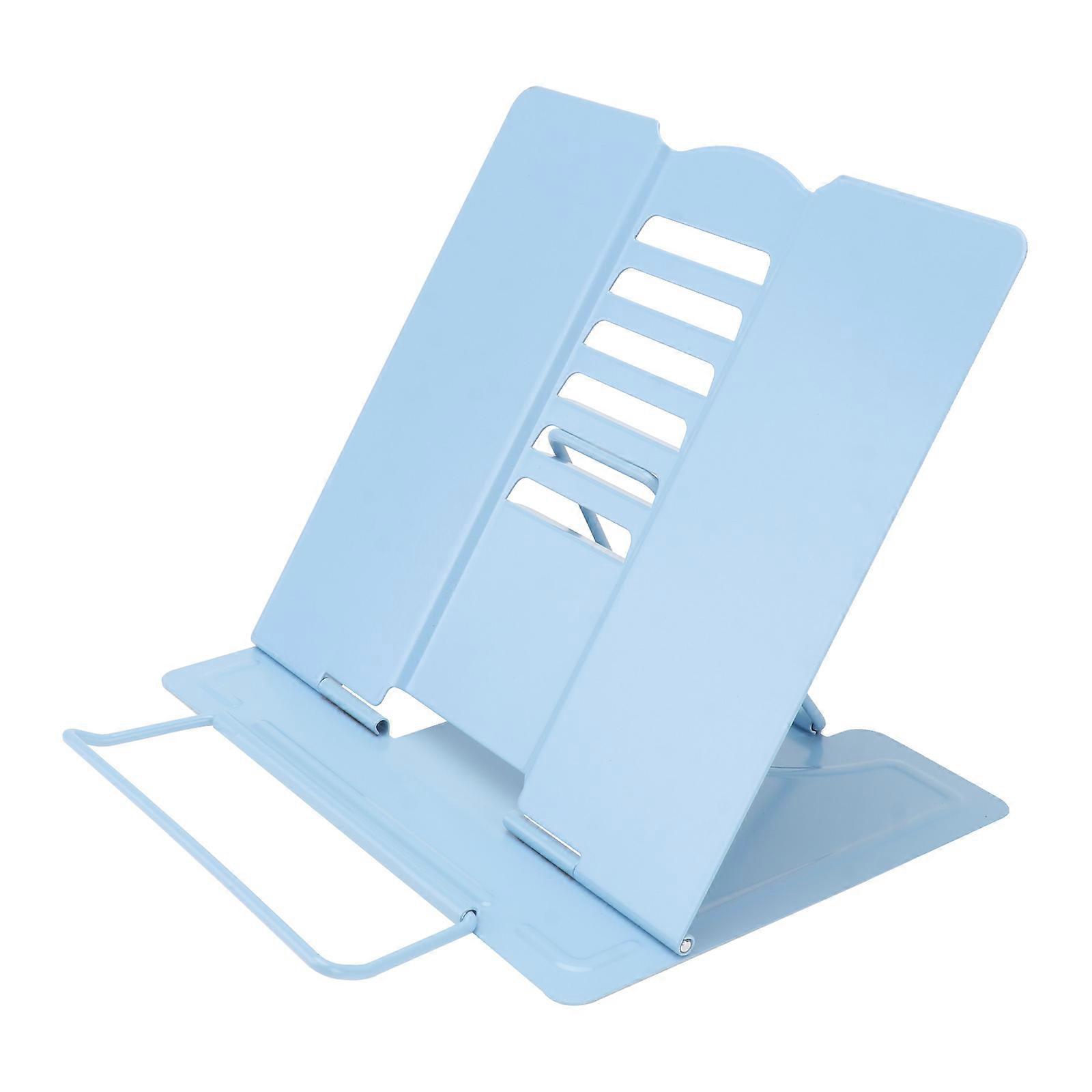 Children Reading Stand Simple Bookshelf for Kid Reading 2Pcs Light Blue