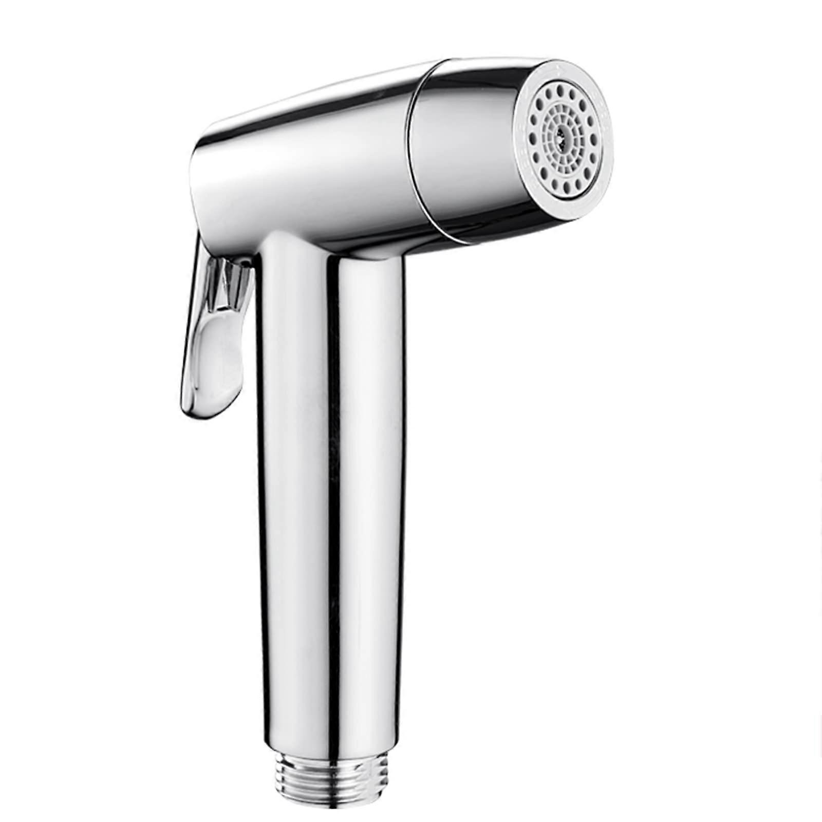 Bidet Sprayer with Handheld Shower Head, Dual Mode Flow, Chrome Finish, 2m Hose, Wall Mount