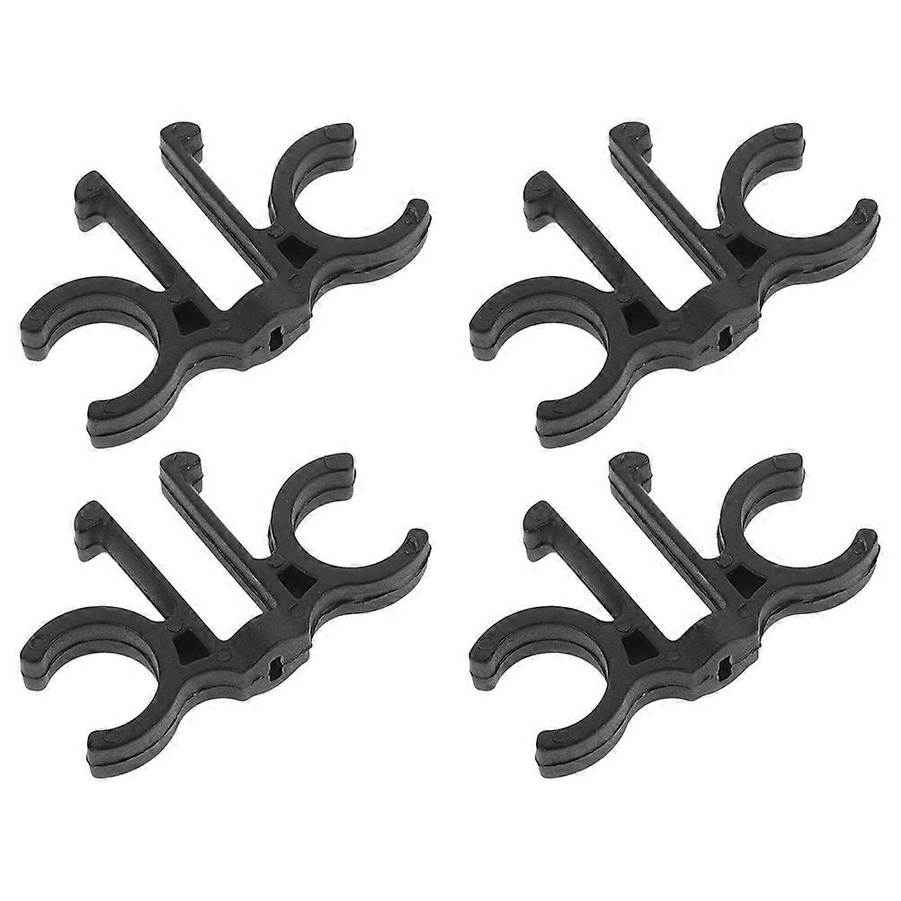 Trekking Pole Connect Clip for 4Pcs Plastic Hiking Pole Buckle Clips