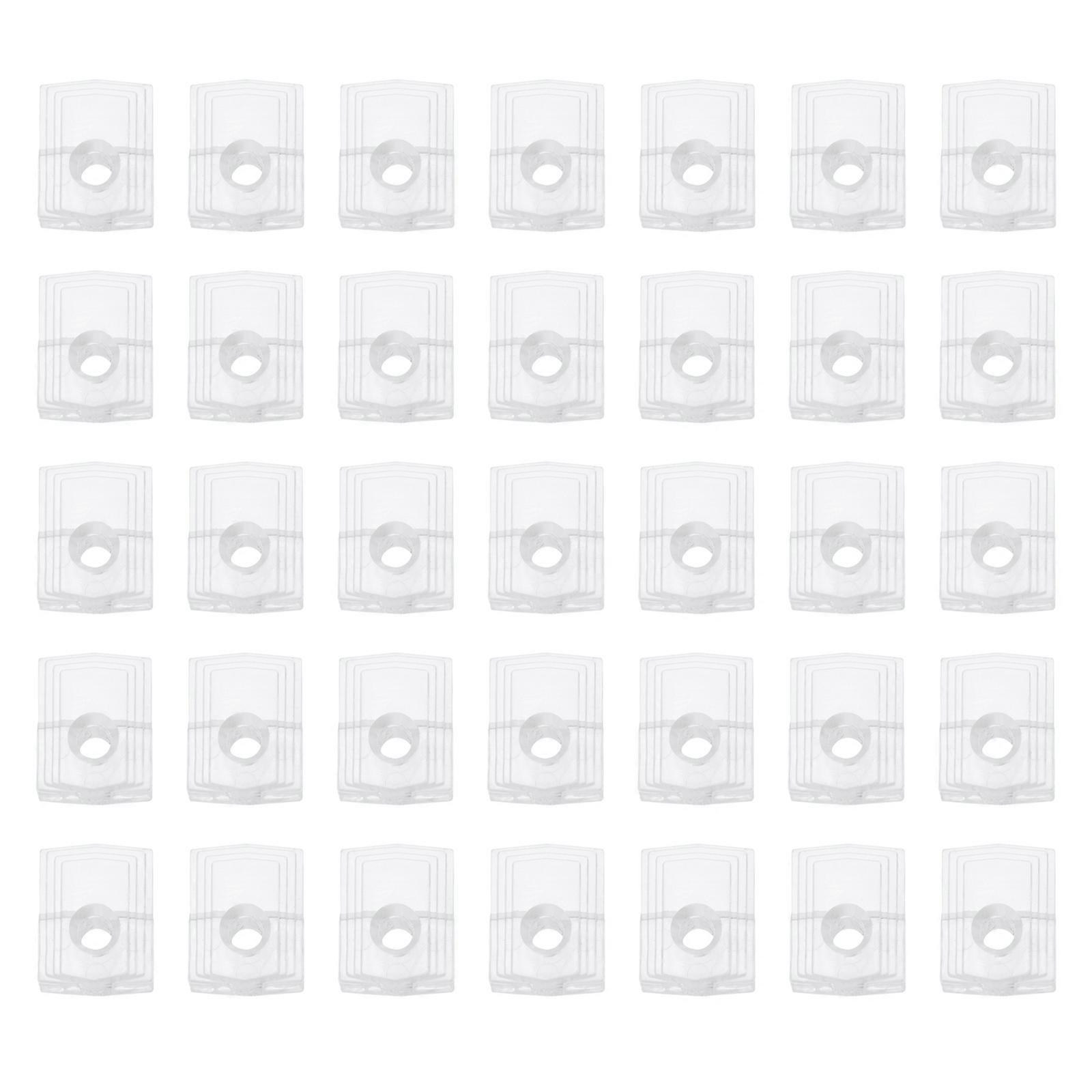 Mirror Retainer Clips Mirror Holder Clips Kit for Holding Use 40Sets