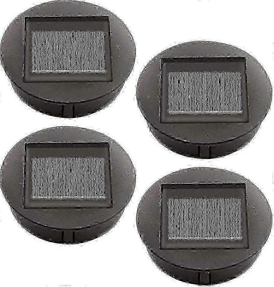 4 Pieces Replacement Solar Lights With Led Bulbs, Solar Top Lights Replacement