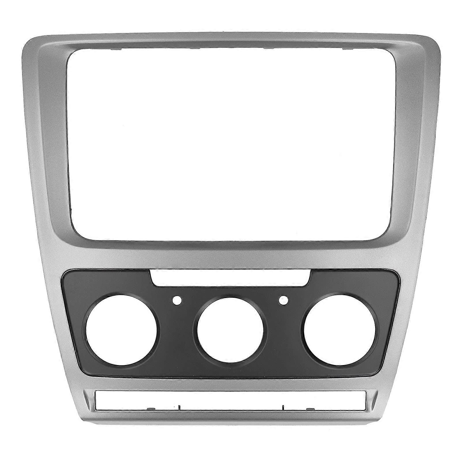 Car Stereo Fascia Panel for Skoda Laura 20062014 ABS Audio Frame Trim with Precise Stereo Fit
