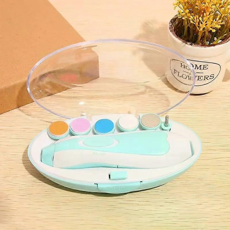 Soins pour b��b�� coupe-ongles ��lectrique multifonctionnel pour b��b�� coupe-ongles pour b��b�� coupe-ongles pour orteils ensemble d'outils de man