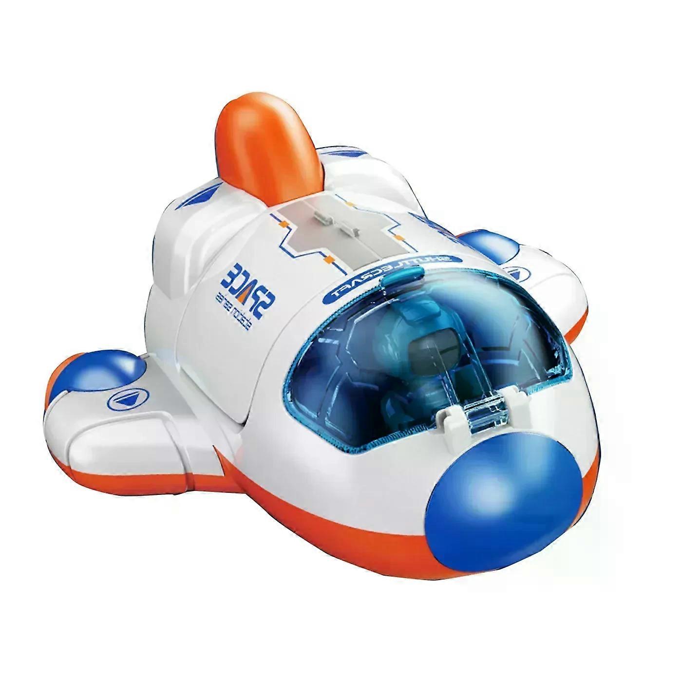 Children Puzzle Toy Gift  Space Series  Model Toy Car Simulation Model Astronaut Rocket Spaceship Series Toy Car for Boys Gift