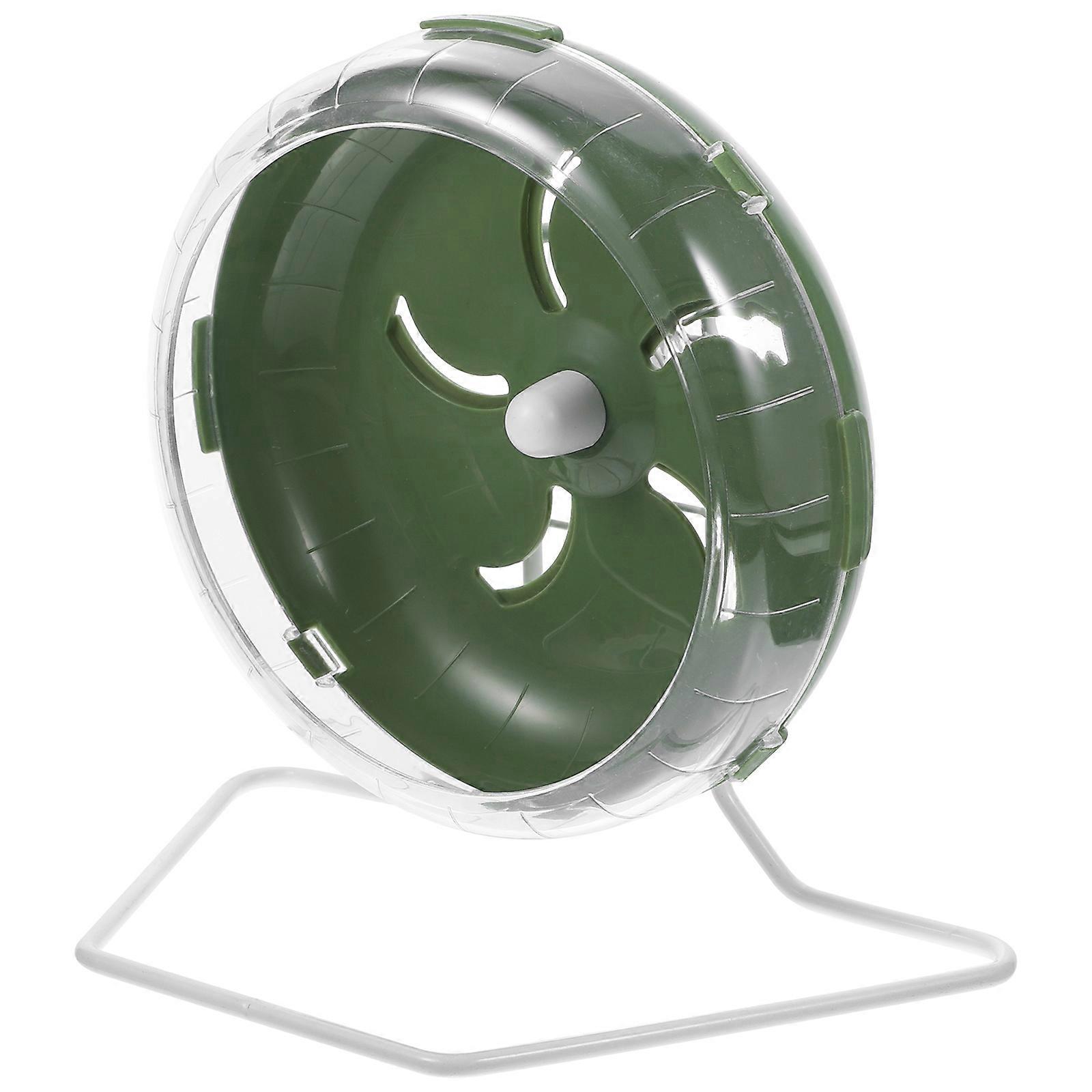 Hamster Wheel with Stand for Small Pet Exercise 2Pcs Silent Running Toy