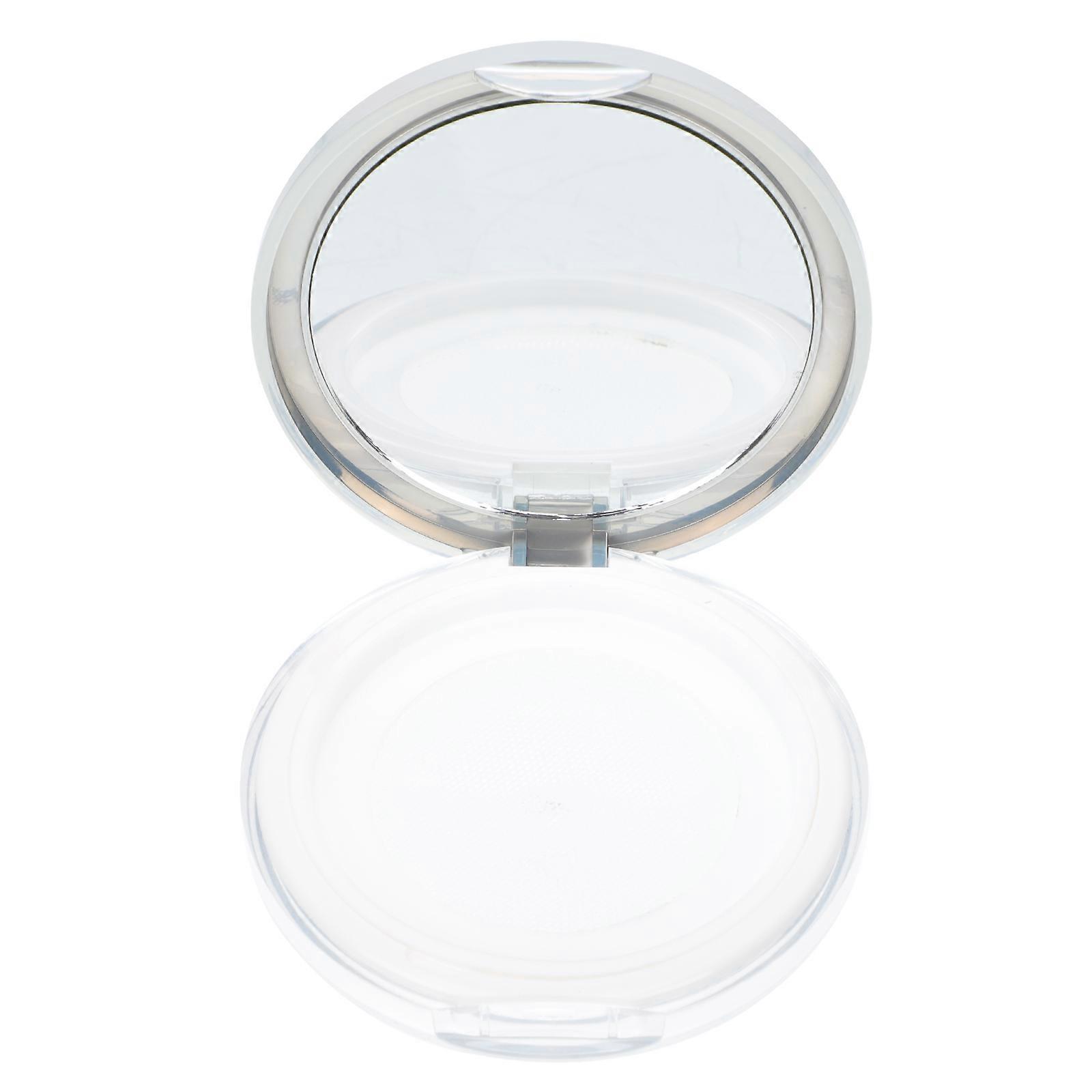 Empty Loose Powder Box Ultra Thin Mesh Boxes for Storage 2Pcs with Mirror