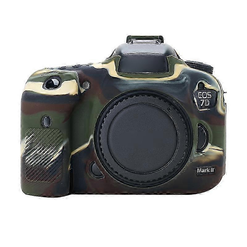 Soft Silicone Protective Case for Canon EOS 7D Mark II 2025