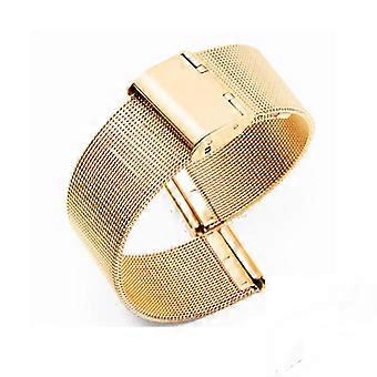 12mm 14mm 16mm 18mm 20mm 22mm Stainless Steel Mesh Watch Band Quick Release Replacement Strap for Men Women
