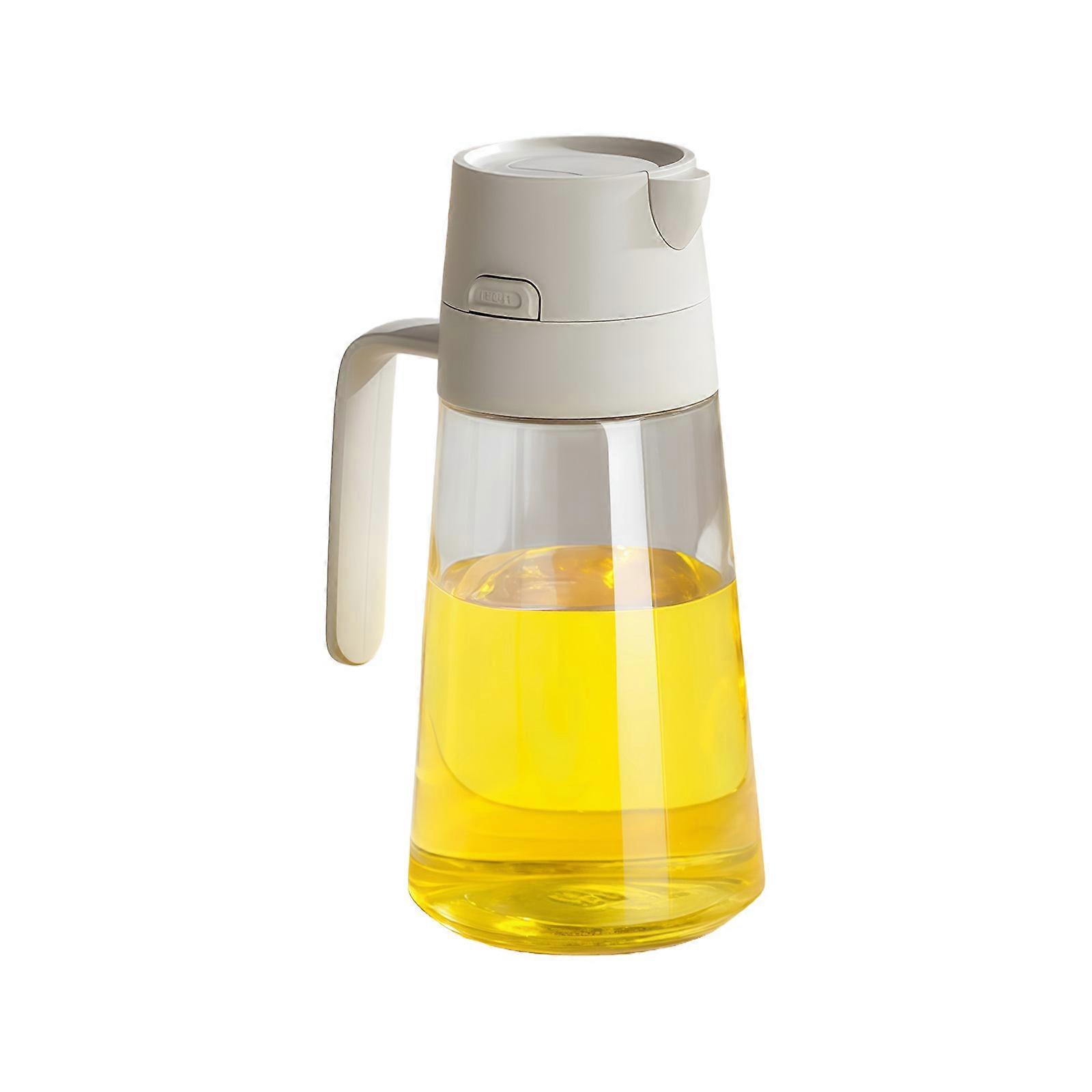 Direct current Use 470ml Glass Oil Dispenser Single Touch Action Sprinkle Function for Scullery Application  470ML