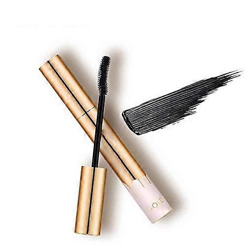 Waterproof 3D Lengthening Mascara with Crescent Brush LongLasting SmudgeProof Black Lash