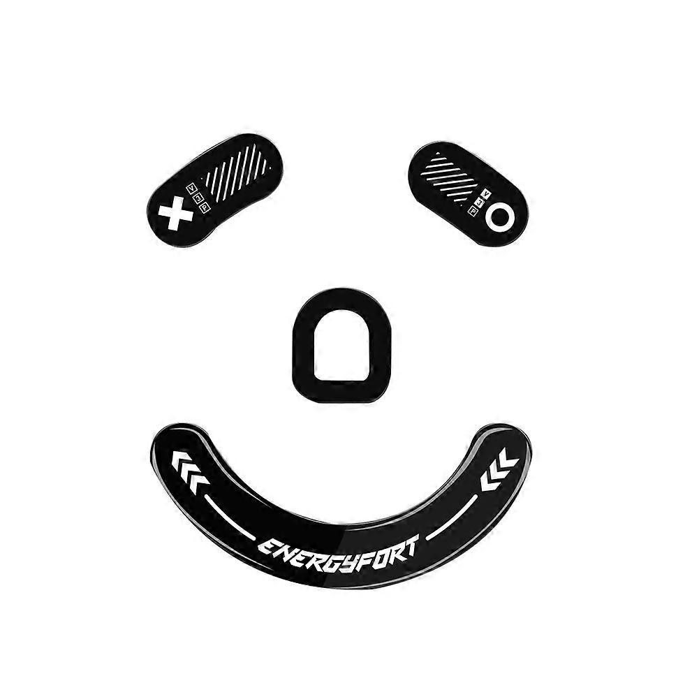 Replacement Mouse Skates for DeathAdder V3 Pro Feet Black