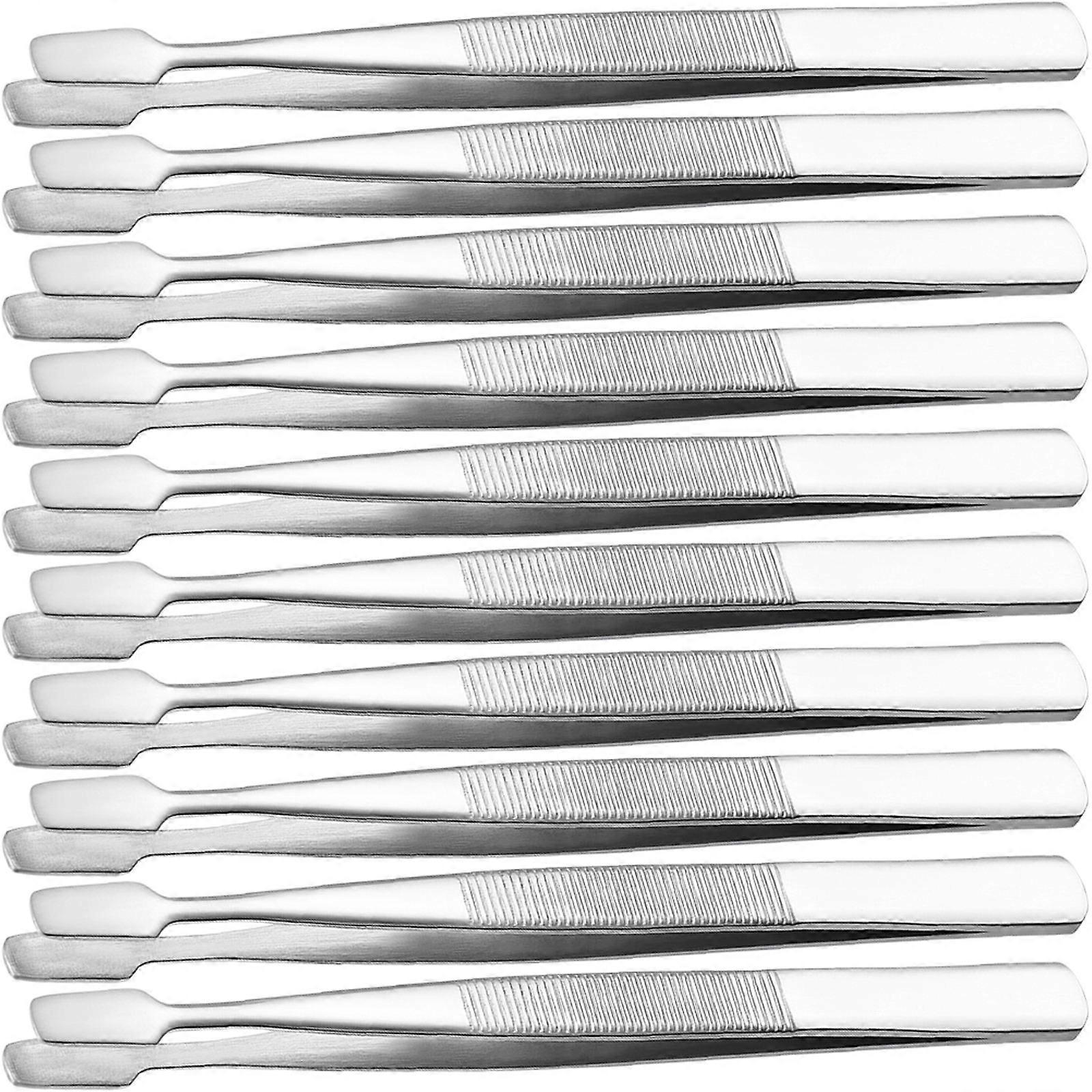 Stamp Tweezers Eyelash Tweezers for Makeup 40Pcs Durable Tools