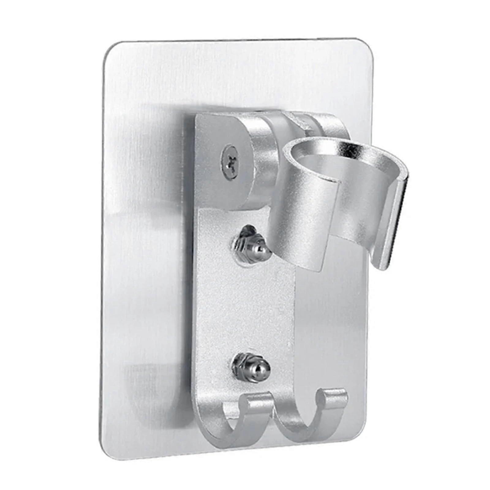 Aluminum Wall Mounted Adjustable Shower Head Holder Bracket for Universal Bathroom Use