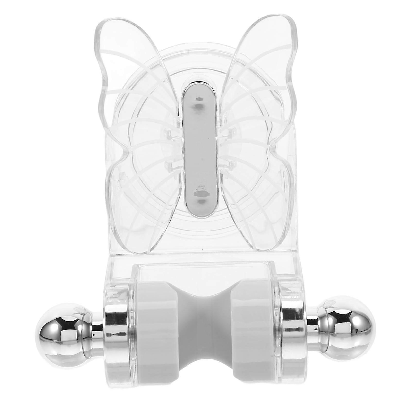 Adjustable Angle Suction Cup Shower Head Holder Wall Mounted Handheld Bracket for Bathroom