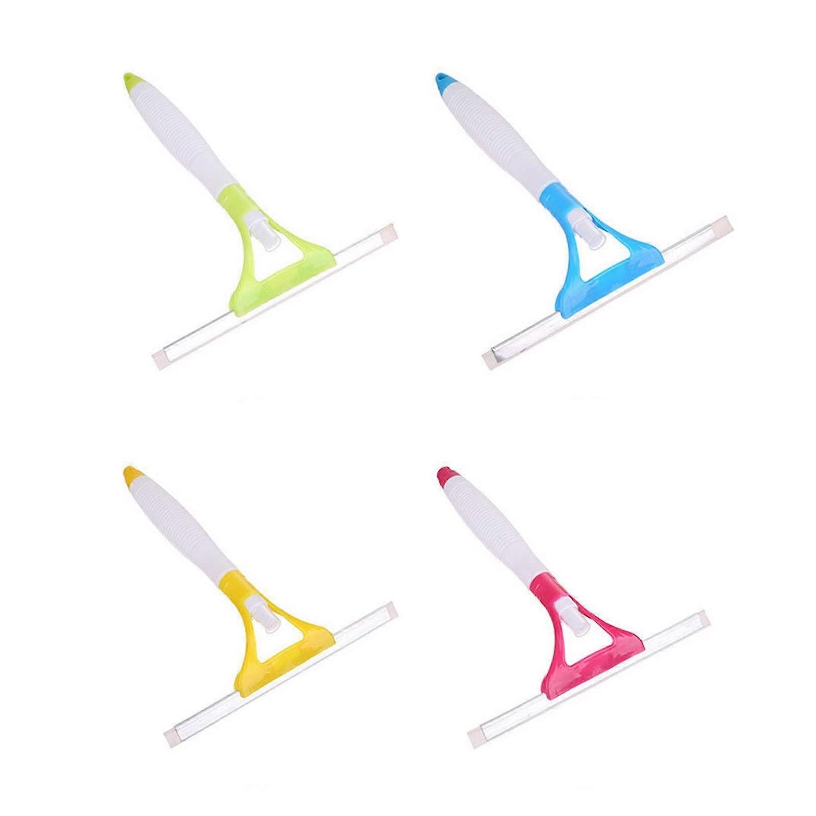 Window Cleaning Squeegee with Ergonomic Grip for Shower Doors and MultiUse Glass Cleaning