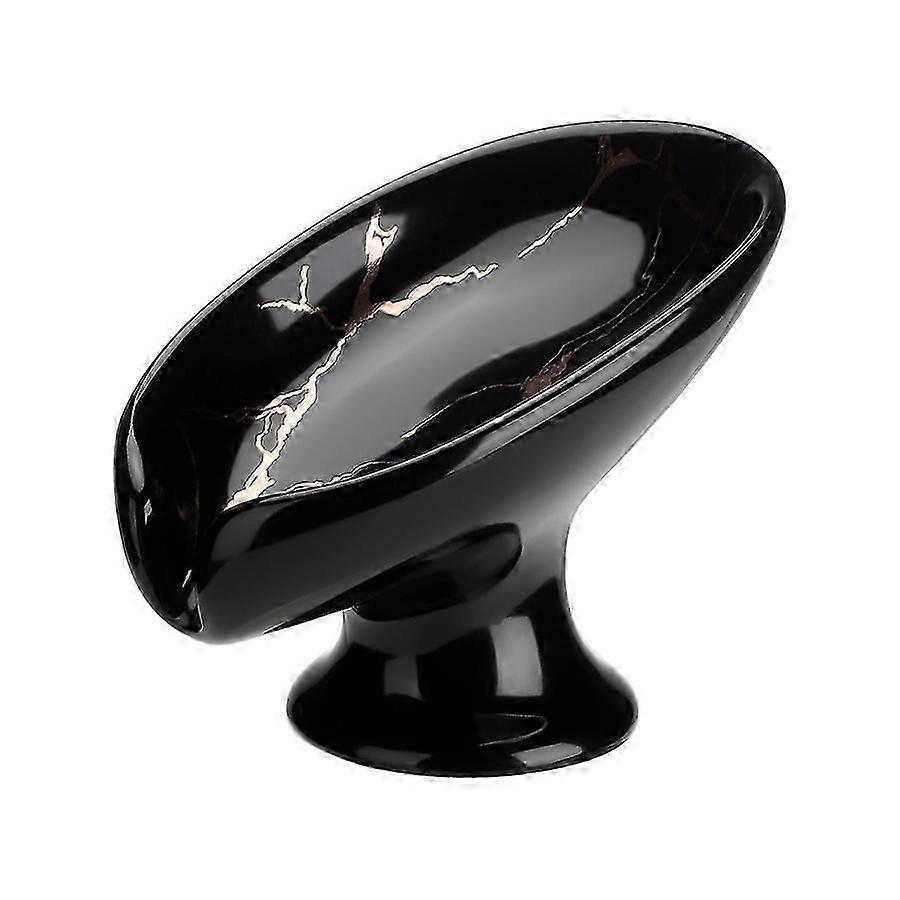 Red Ceramic Leaf Soap Holder, Handmade - Ideal for Bathroom and Kitchen